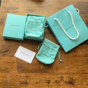 ✨Tiffany & Co Box Bag Pouch Jewelry Lot✨